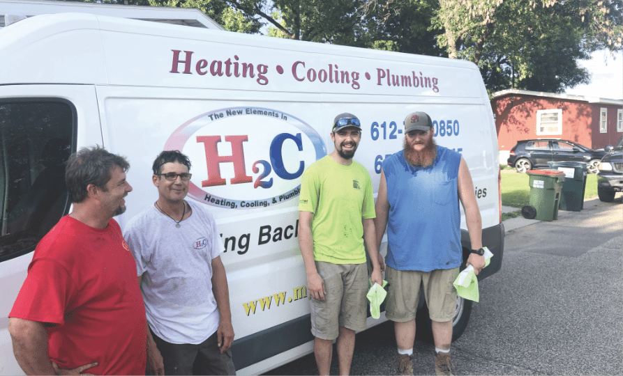 Members of Plumbers Local 15 Give Back to One of Their Own