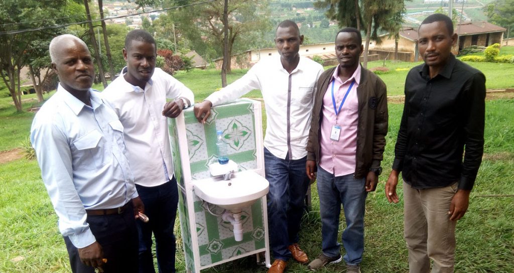 IWSH, Rwanda Plumbers Organization Promote Handwashing in Local Schools