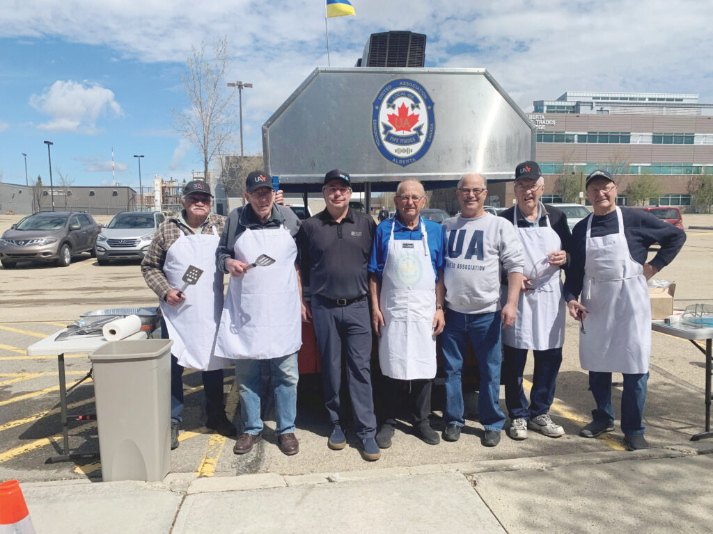 Local 488 hosts fundraisers for the Canada-Ukraine Foundation