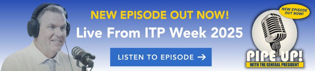 New Episode of the Pipe Up Podcast Out Now. Live from ITP Week 2025